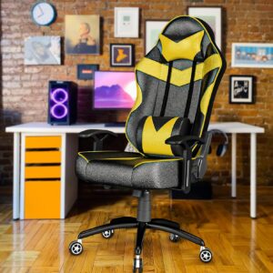 Weftkart Yellow Gaming Chair - MGC-3 Edition