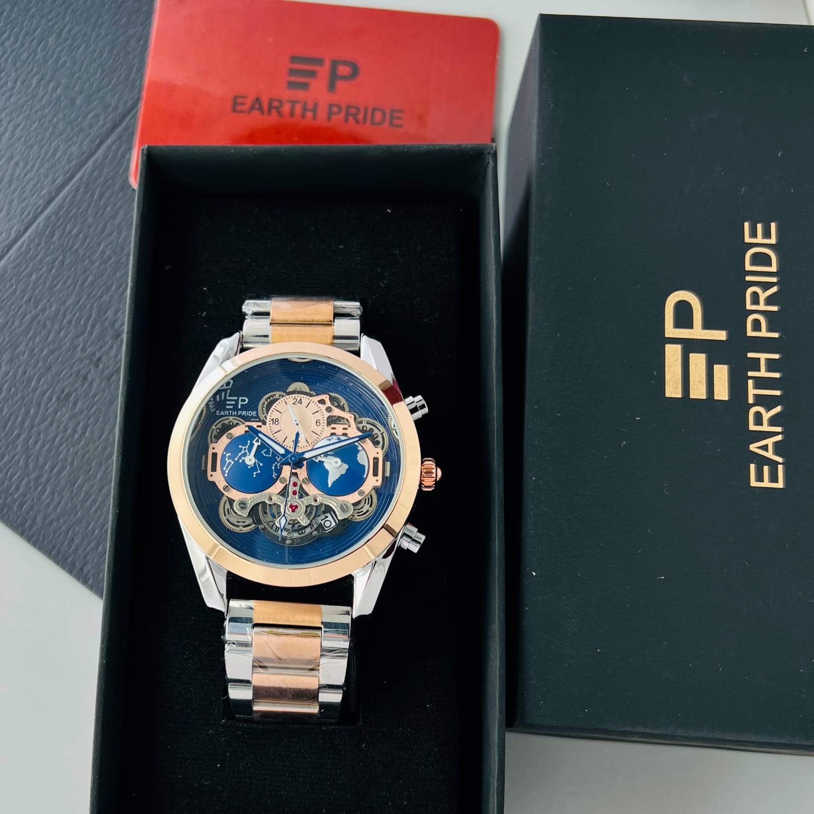 Round Earth Pride Watch, For Personal Use, Men at best price in Surat | ID:  2849768417633