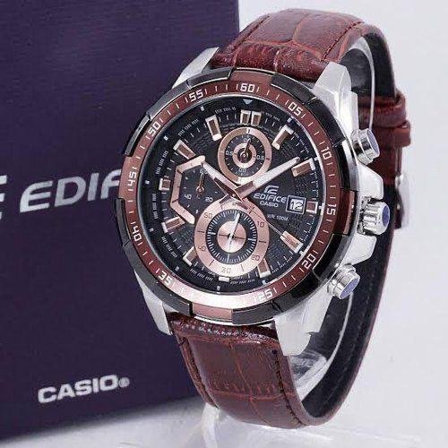 Casio edifice best sale efr 539 leather