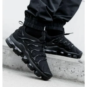 Nike Vapormax Plus Triple Black Shoes for Men (SW4771)