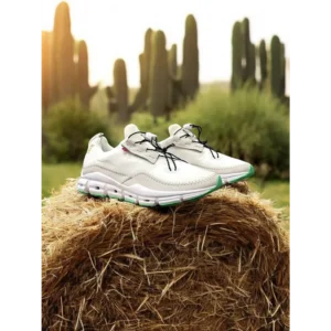 On Cloudway Trainers In White And Beige Shoes For Men (SW5845)