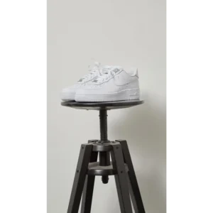 Nike Air Force 1 White Pure Leather Shoes For Men (SW5809)