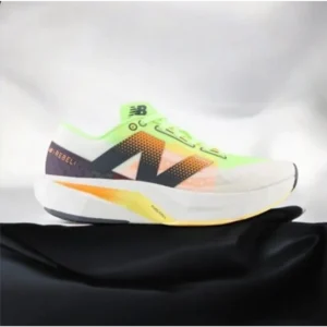 Classy New Balance Fuelcell Rebel V4 White Neon Shoes For Men (SHUB283)