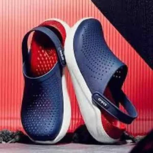 Crocs Lite Ride Navy Red Clogs For Men (SP480)