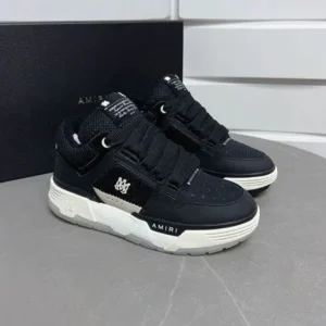 Amiri Ma 2 Low Top Black Shoes For Men (FST1130)