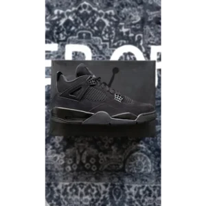 Nike Air Jordan 4 Black Cat Shoes For Men (SW6226)
