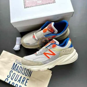 Kith X New Balance 990 V6 Madison Square Garden Cream Shoes For Men (BME231)