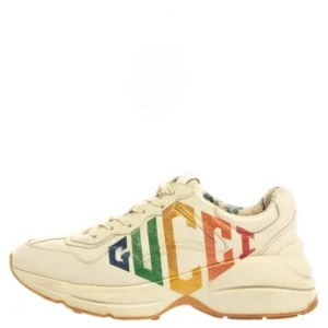 Gucci Rython Gliter Leather Men Shoes (FT308)