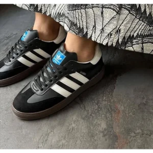 Adidas Samba All Black Shoes For Men (SL488)