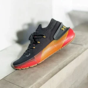 Under Armour HOVR Phantom 3 Black Orange Men Shoes (FT712)