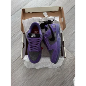Supreme x Nike SB Dunk Low Ink Iron Grey Men’s Shoes (BSF288)