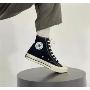 Converse Chuck 70 Taylor Canvas Black Shoes For Men (LAB500)