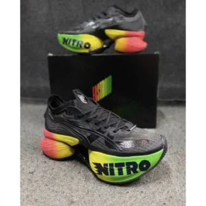 Puma Fastroid Nitro Black Multi Shoes For Men (BSF967)