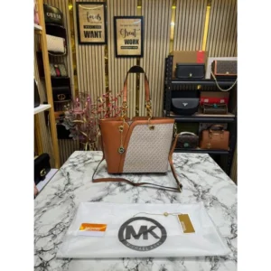 Michael Kors Raven Tote Bag Large Logo With Dust Bag For Women (SZ769)