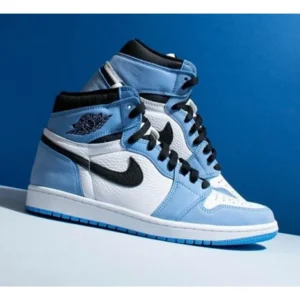 Air Jordan Retro 1 High University Blue Shoes For Men (FT473)