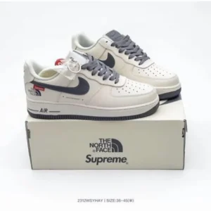 Nike Air Force 1 Low X Supreme X The North Shoes For Men (SL685)