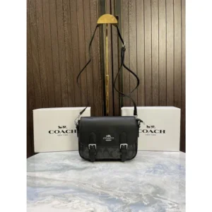 Coach Crossbody Bag Signature Canvas With Folding Box For Women (SL1068)