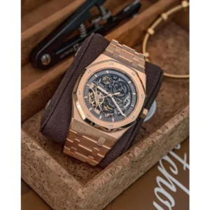 Audemars Piguet Royal Oak Watch Skeleton Automatic For Men (SG771)