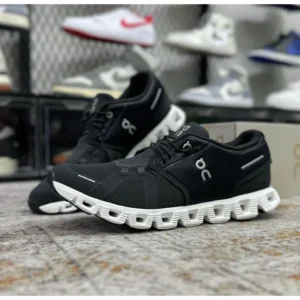 On Cloud 5 Nova Black White Shoes For Men (SL743)
