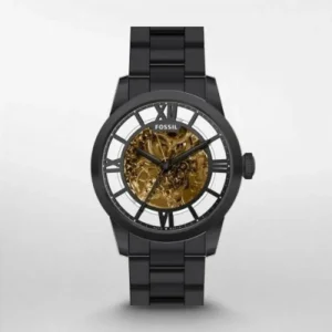 Fossil Automatic Watch Round Black For Men (LAZ728)