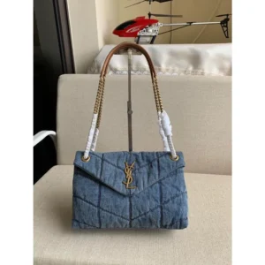 Ysl Saint Laurent Shoulder Bag With Og Box & Dust Bag For Women (FT637)