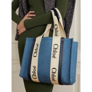 Chloe Canvas Tote Bag With Dust Bag For Women (TB84)