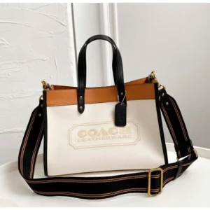 Coach Field Tote Bag With Og & Dust Bag For Women (FT638)