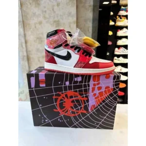 Imported Air Jordan 1 Across The Spider Verse Heavy Glow Shoes For Men (FT704)