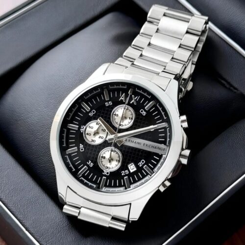 Armani Exchange AX2152 Chronograph Silver And Black Dial