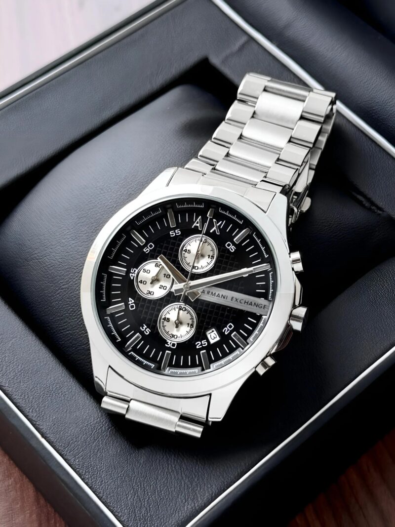 Armani Exchange AX2152 Chronograph Silver And Black Dial
