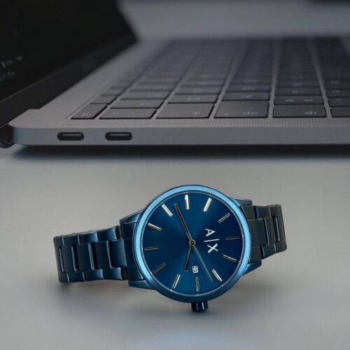 Armani Exchange Cayde AX270 Blue Dial 42mm