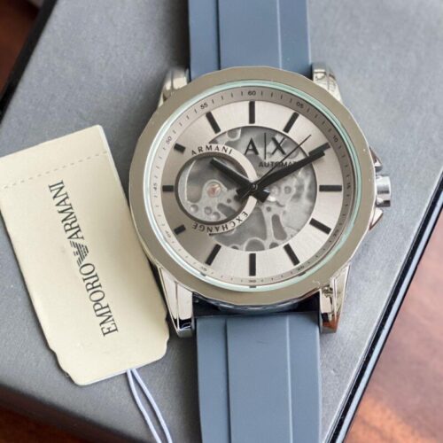 Armani Exchange Transparent Dial Timepiece
