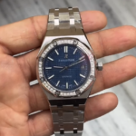 Audemars Piguet Ladies Diamond Bezel Blue Dial