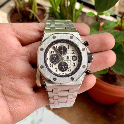 Audemars Piguet Royal Oak Offshore Silver White Dial Quartz