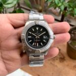 Breitling Avenger 42 Silver Black Dial