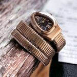 Bvlgari Serpenti Snake Rose Gold Black Dial