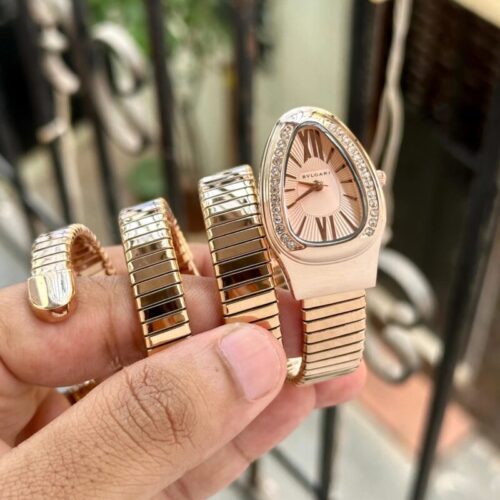 Bvlgari Serpenti Spiga Rose Gold 35mm