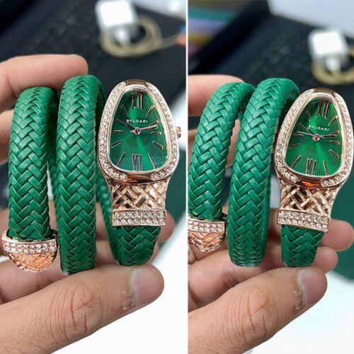 Bvlgari Serpenti Tubogas Emerald Green Dial