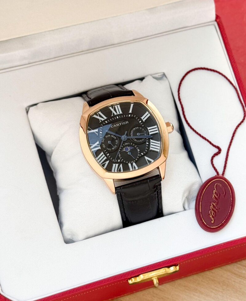 Cartier Diastar Square Black Dial