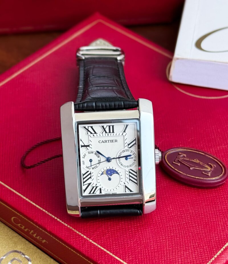 Cartier Tank Slim White Dial