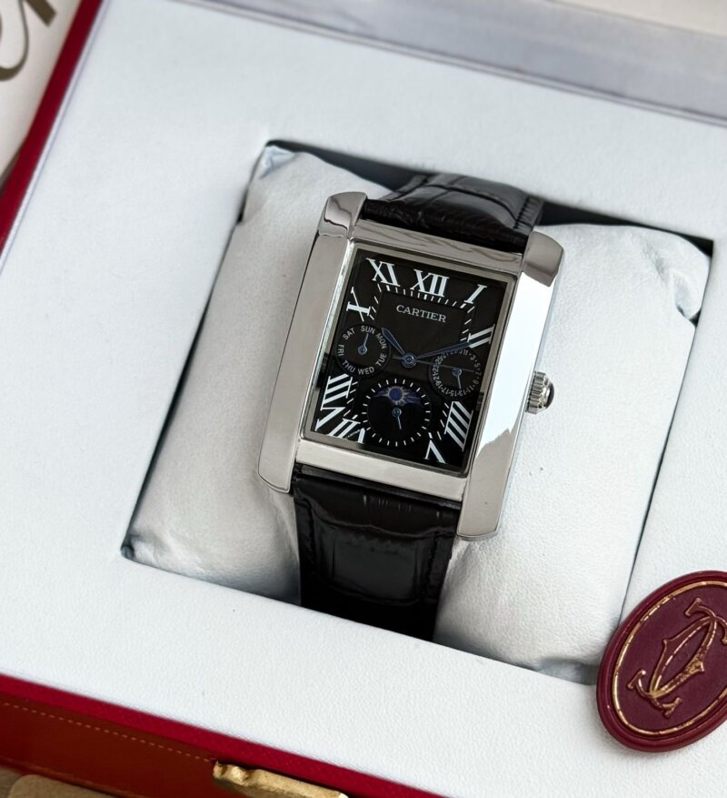 Cartier Tank Super Slim Black Dial