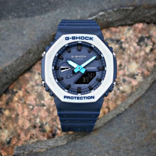 Casio G Shock GA-2100-1A1DR Blue Dial