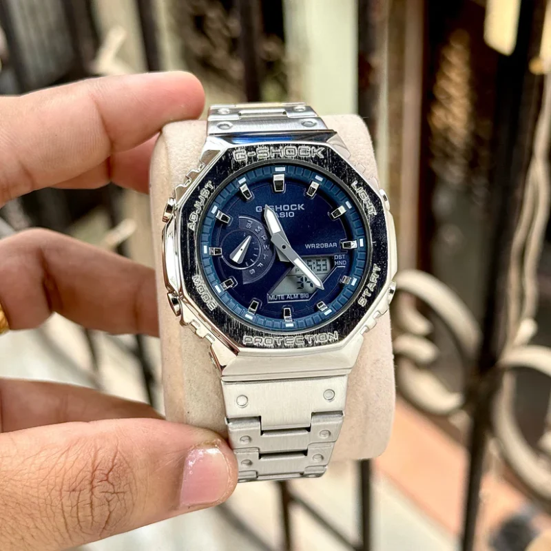 Casio G-Shock GM-2110D-2B Dark Blue Watch