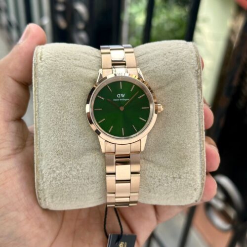 Daniel Wellington Iconic Link Emerald Green 32mm
