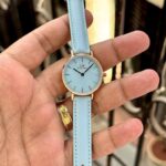 Daniel Wellington Petite Bluebell Sky Blue 28mm