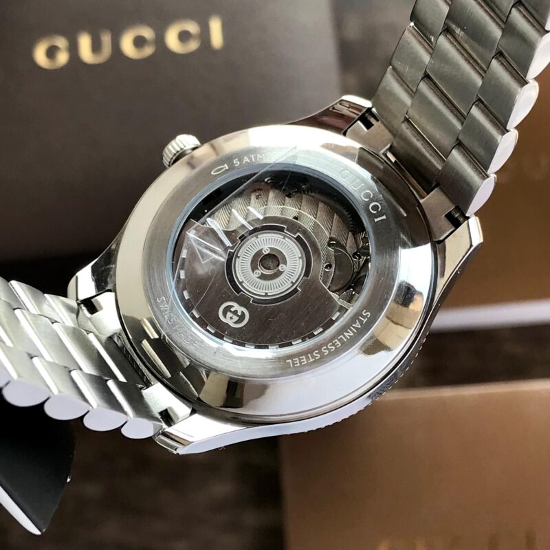 Gucci G-Timeless Silver Blue 40mm Chronograph