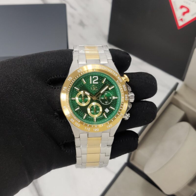 Guess Audacious Chrono Z07008G9MF Silver-Gold Watch