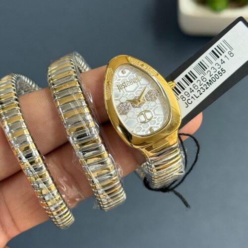 Just Cavalli Cosenza Two-Tone Quartz Timepiece