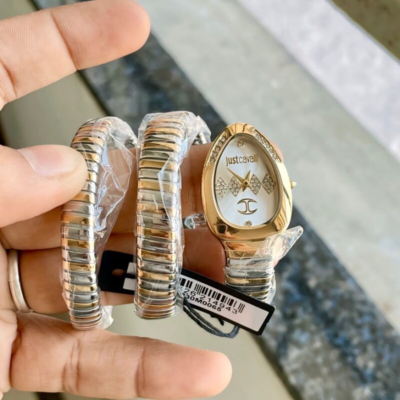 Just Cavalli Vezzoso Stainless Steel Analog Watch