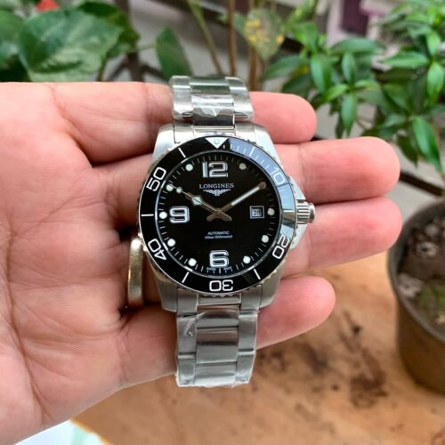 Longines HydroConquest Silver-Black 41MM